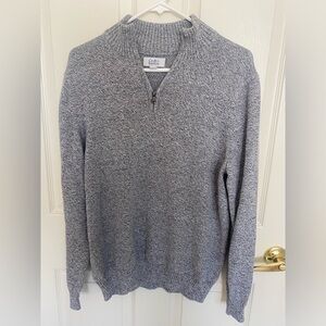 Croft and Barrow gray quarter zip